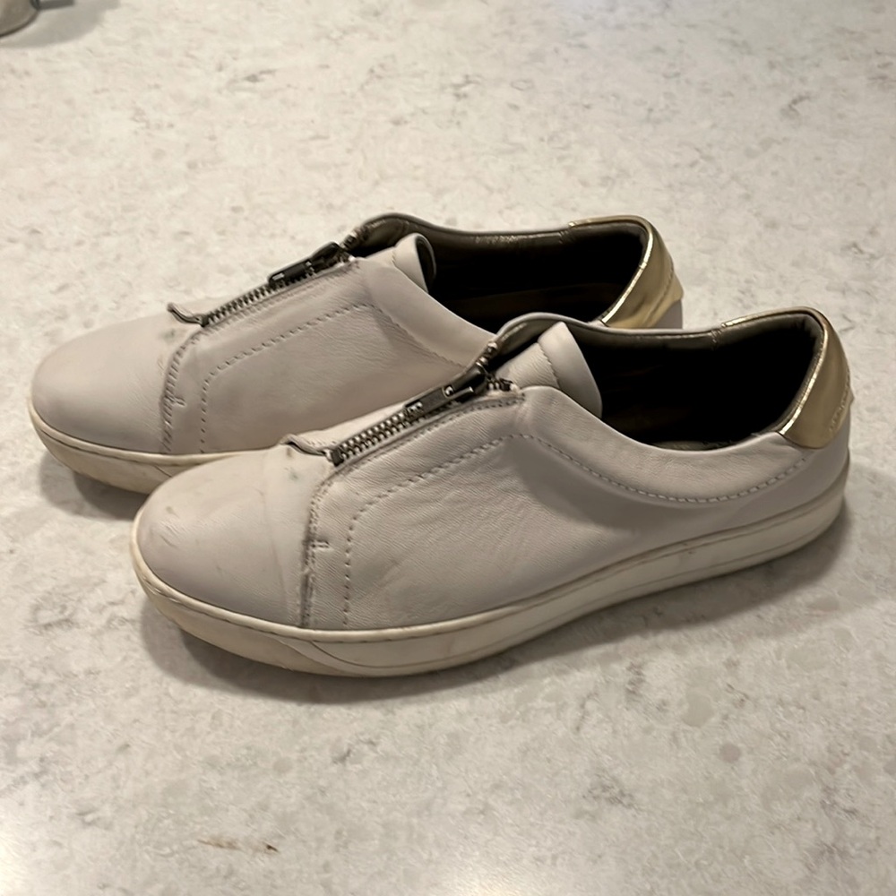 Johnston & Murphy Emma Leather Sneakers 8.5